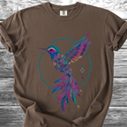 Jungle Hummingbird Rainbow TShirt