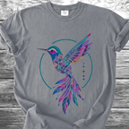 Jungle Hummingbird Rainbow TShirt
