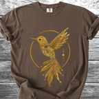 Jungle Hummingbird Gold TShirt