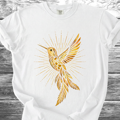 Jungle Hummingbird Sunburst TShirt