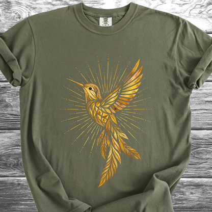 Jungle Hummingbird Sunburst TShirt