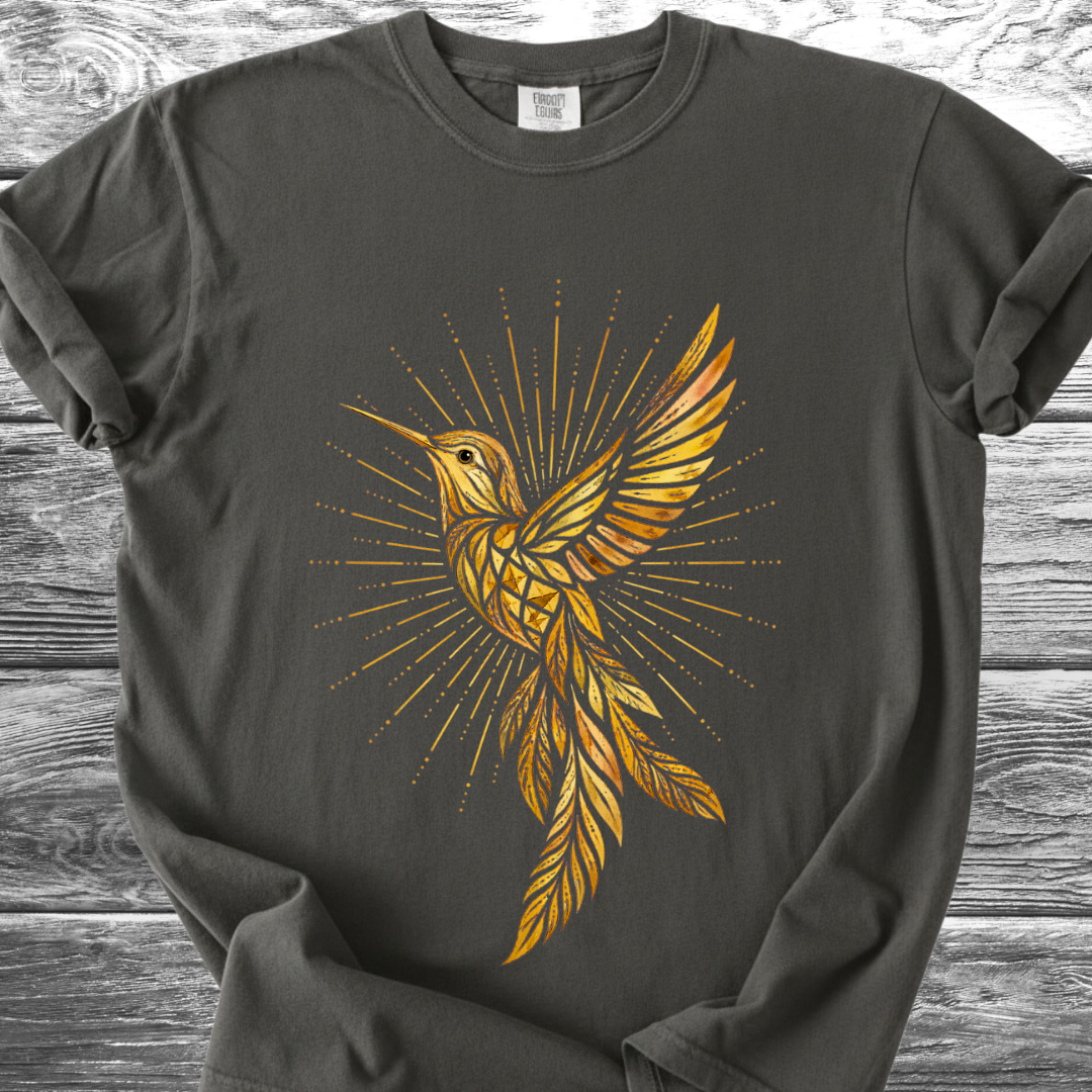 Jungle Hummingbird Sunburst TShirt