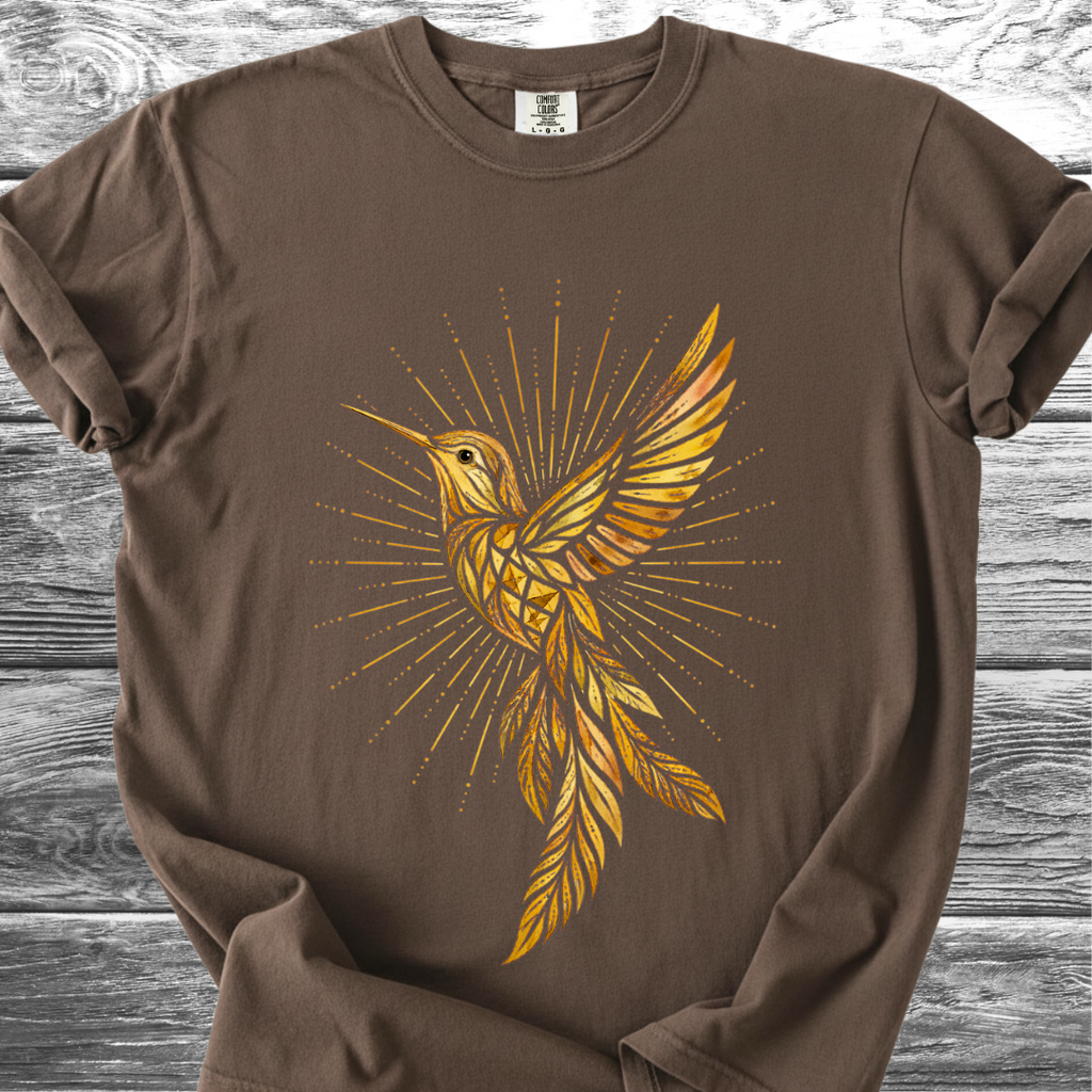 Jungle Hummingbird Sunburst TShirt