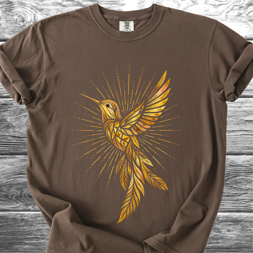 Jungle Hummingbird Sunburst TShirt