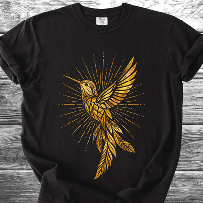Jungle Hummingbird Sunburst TShirt