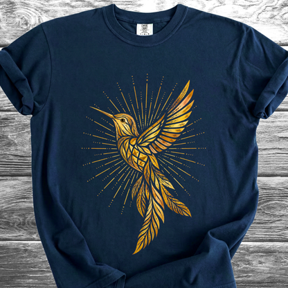 Jungle Hummingbird Sunburst TShirt