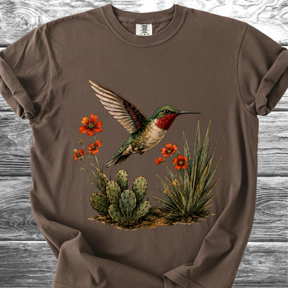 Cactus & Hummingbird TShirt