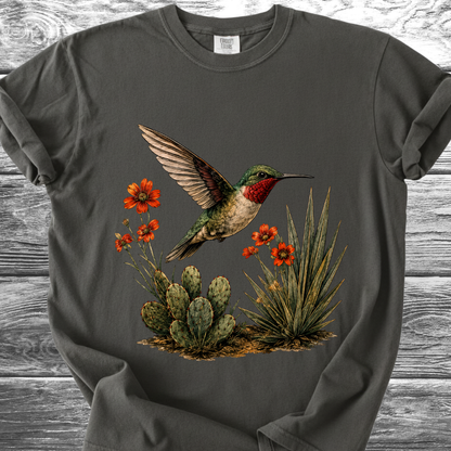 Cactus & Hummingbird TShirt
