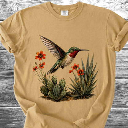 Cactus & Hummingbird TShirt