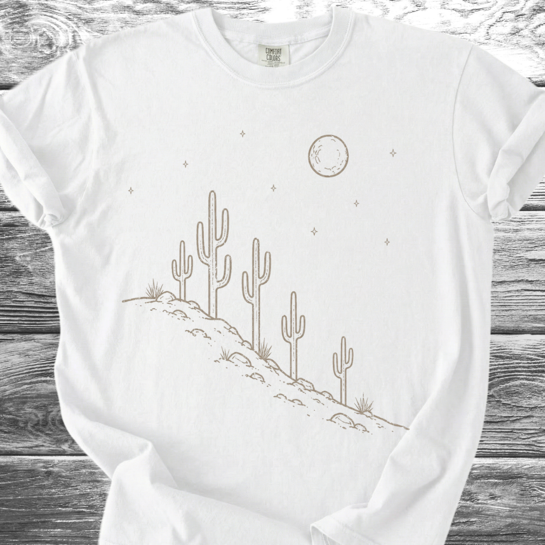 Cactus Night Hike TShirt