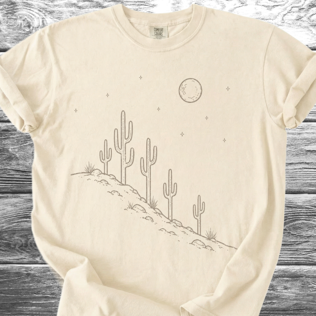 Cactus Night Hike TShirt