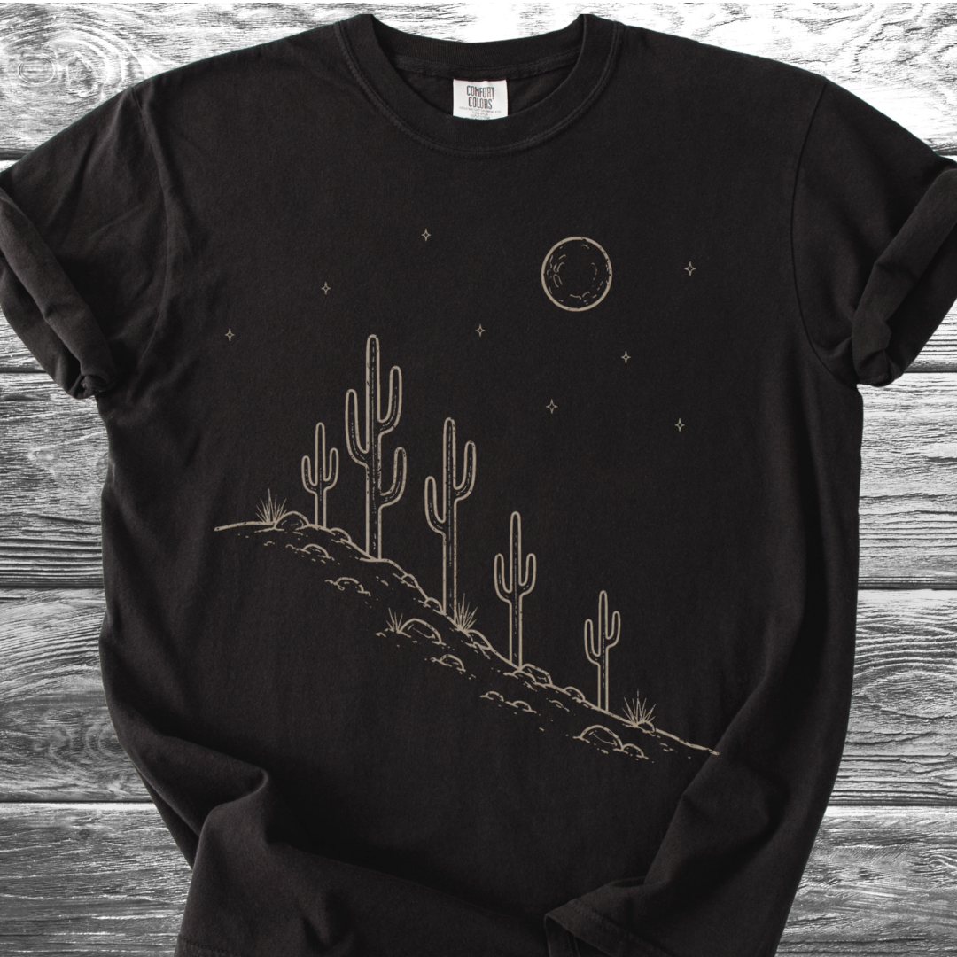 Cactus Night Hike TShirt