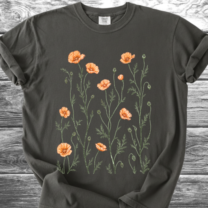 Orange Poppies TShirt