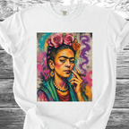 Artist & Her Cigar Graffiti TShirt