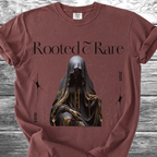 Rooted & Rare Black Marble TShirt