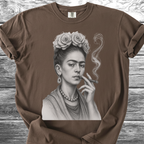 Artist & Her Cigar Fine Pencil TShirt