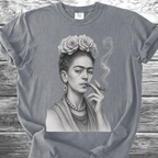 Artist & Her Cigar Fine Pencil TShirt