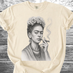Artist & Her Cigar Fine Pencil TShirt
