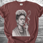 Artist & Her Cigar Fine Pencil TShirt