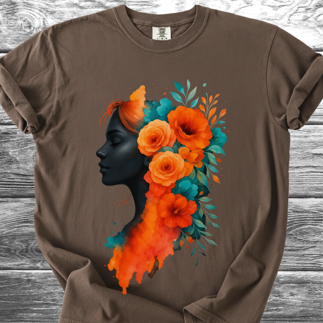 Orange Blooms TShirt