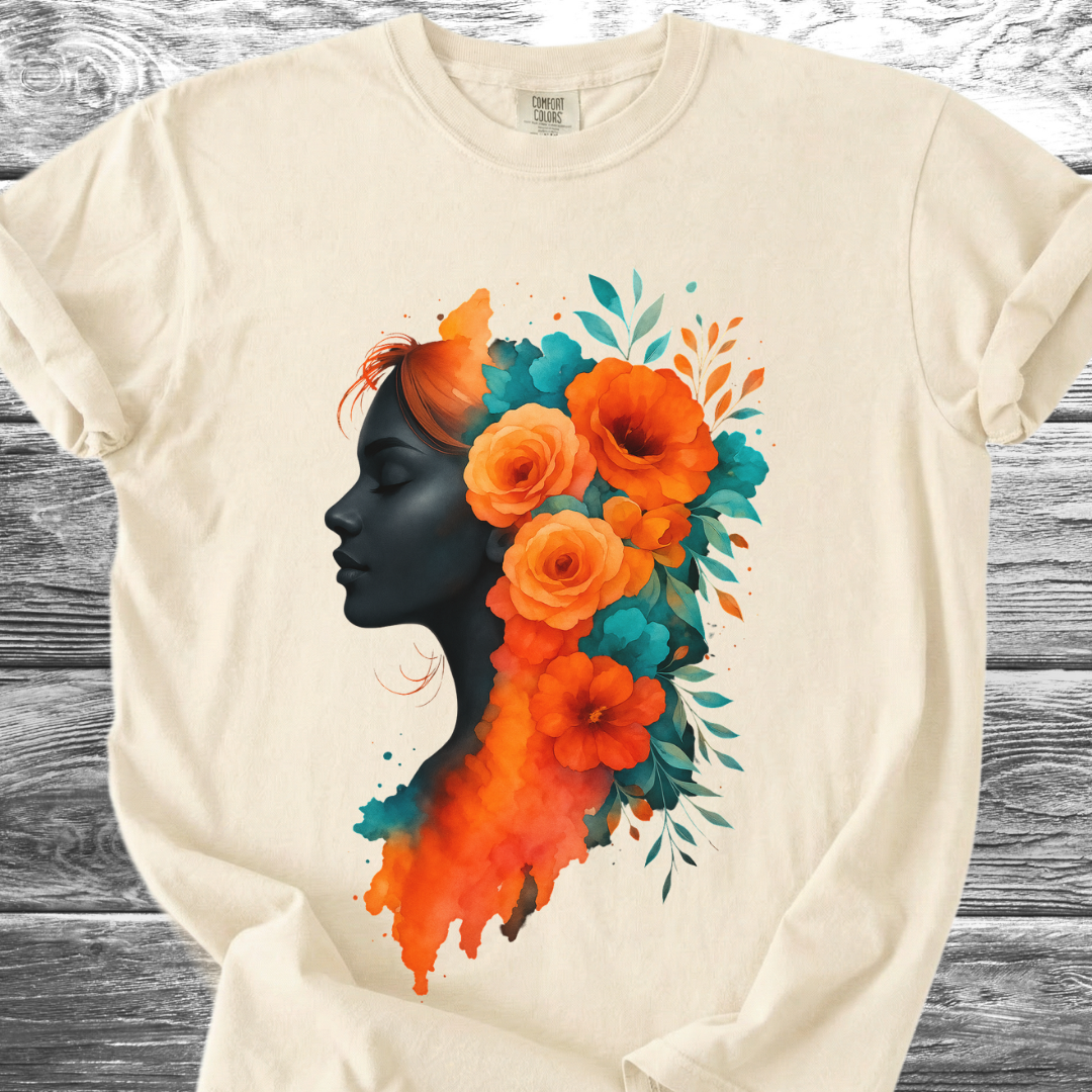 Orange Blooms TShirt