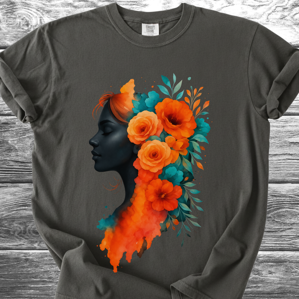 Orange Blooms TShirt