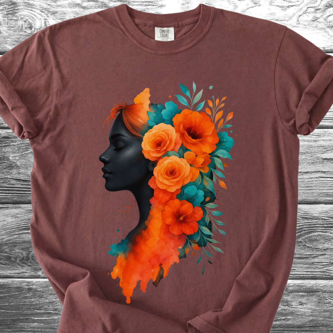 Orange Blooms TShirt