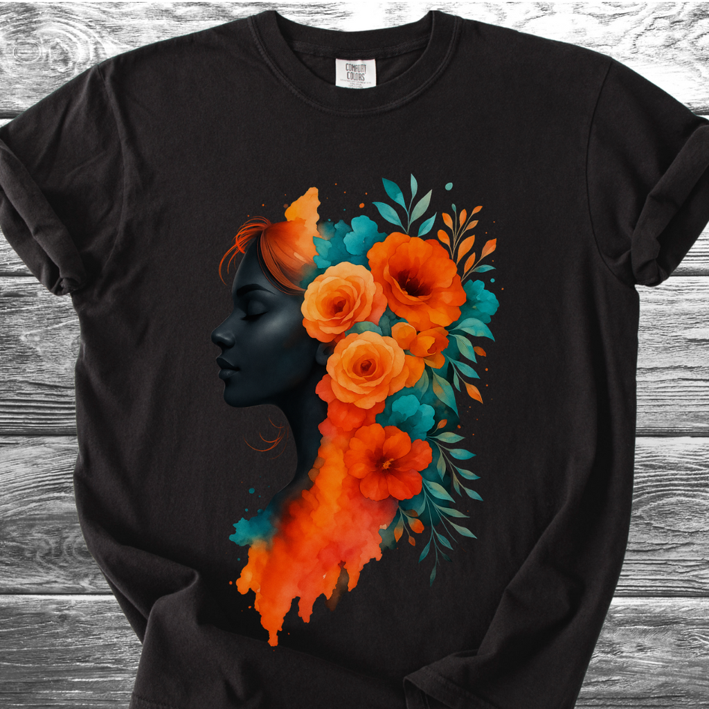 Orange Blooms TShirt