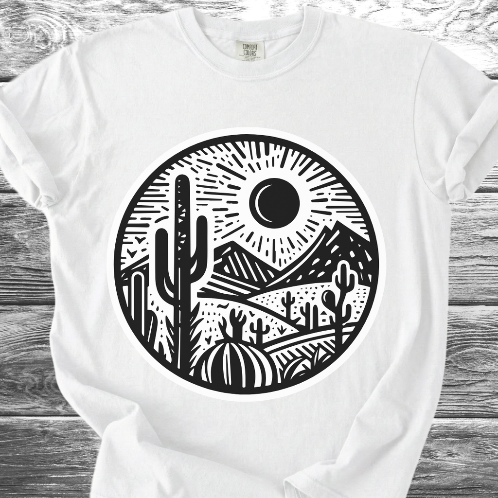 Cactus Sunshine Graphic TShirt