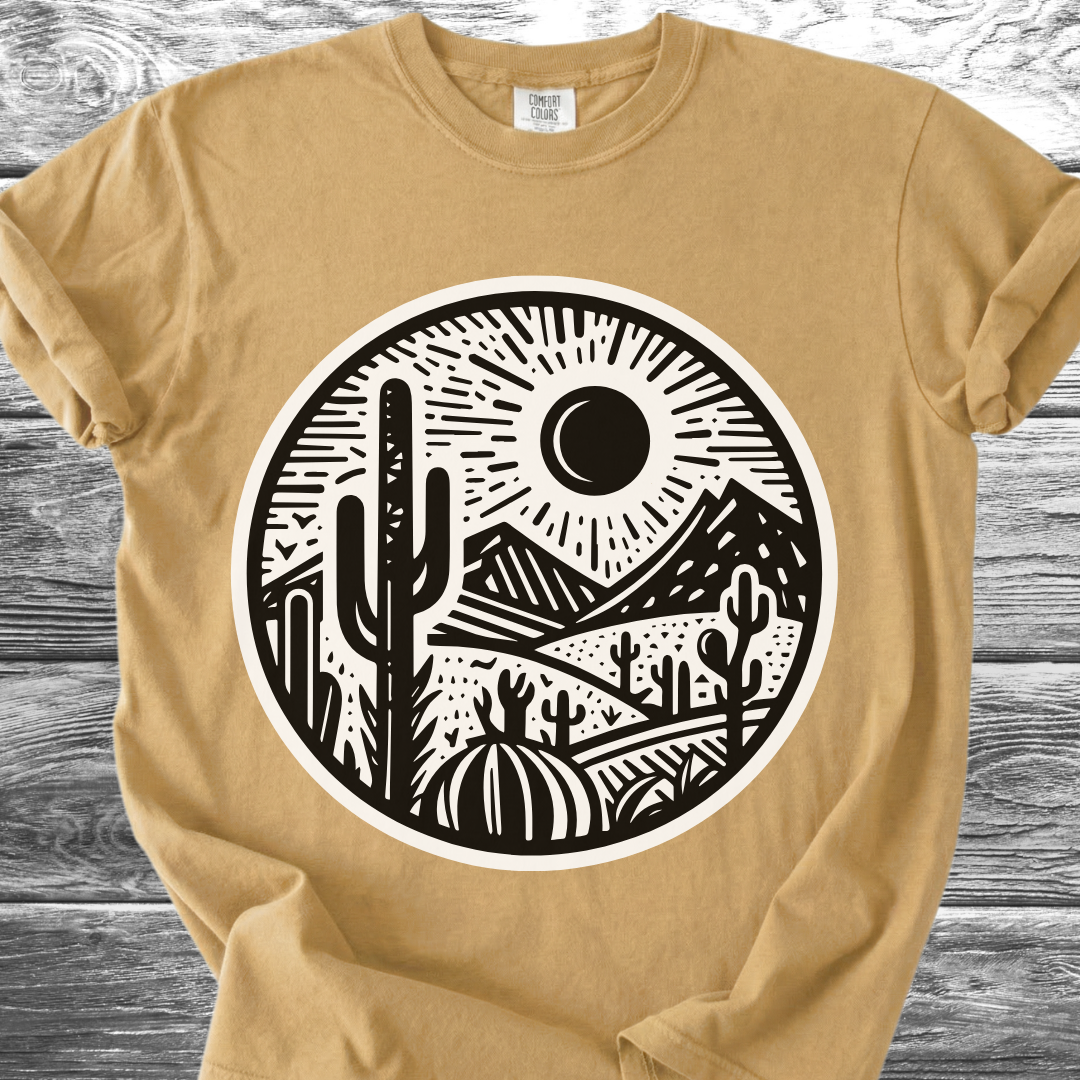 Cactus Sunshine Graphic TShirt