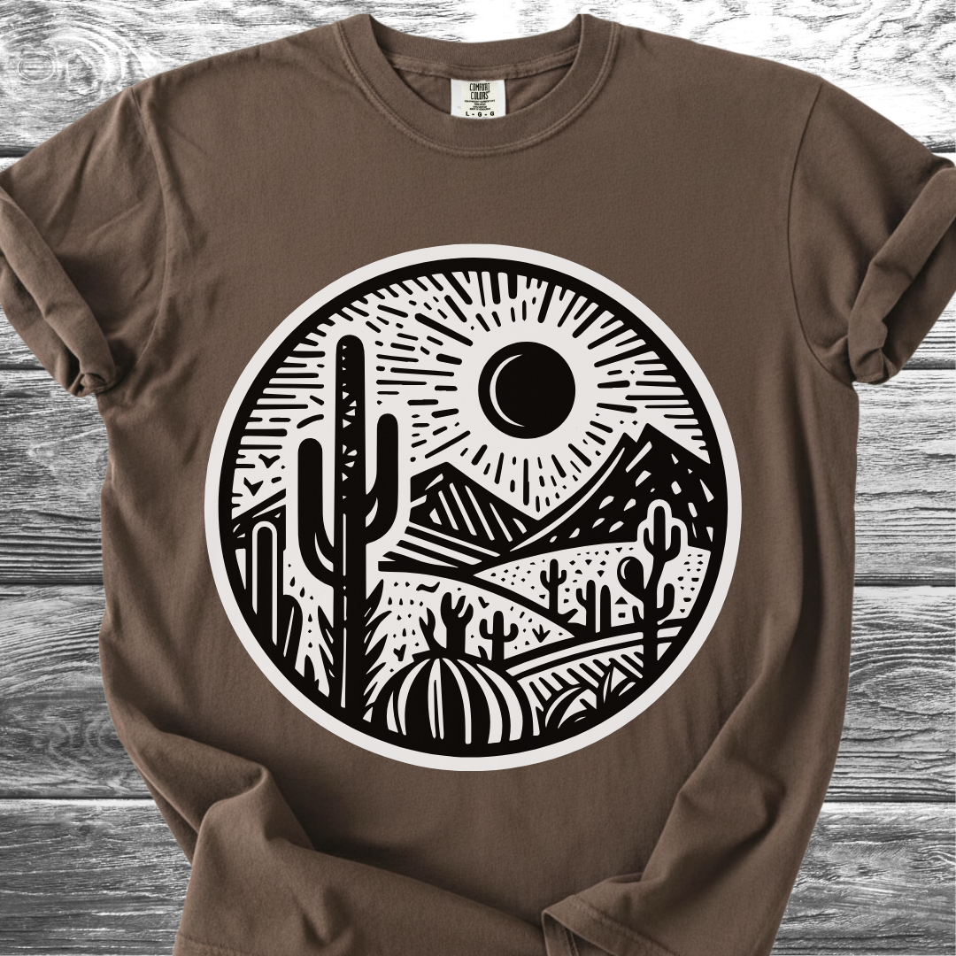 Cactus Sunshine Graphic TShirt