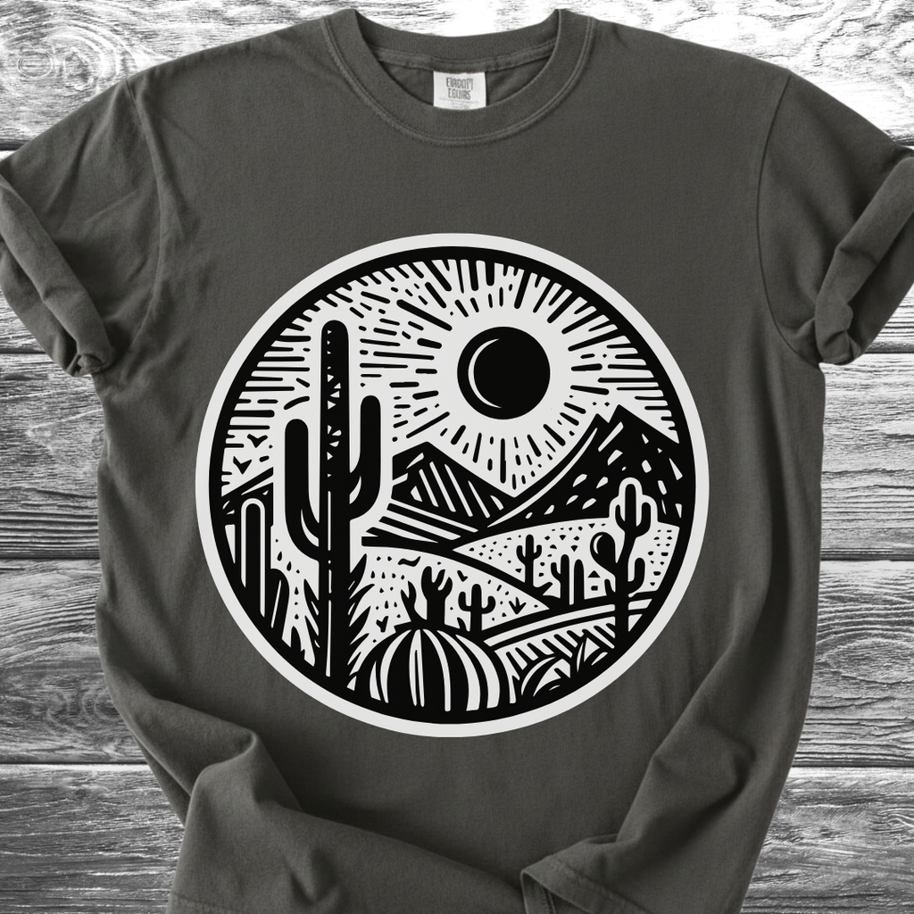 Cactus Sunshine Graphic TShirt