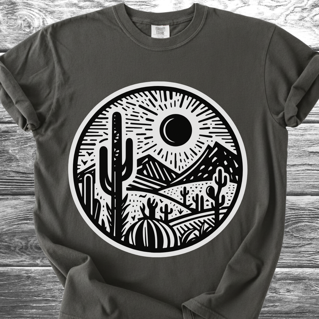 Cactus Sunshine Graphic TShirt