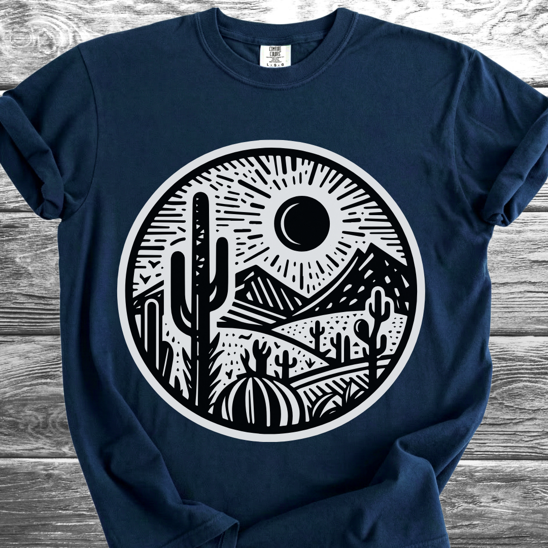 Cactus Sunshine Graphic TShirt