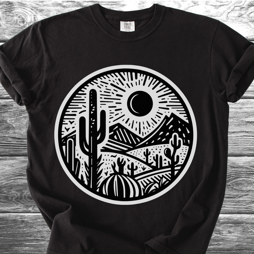 Cactus Sunshine Graphic TShirt