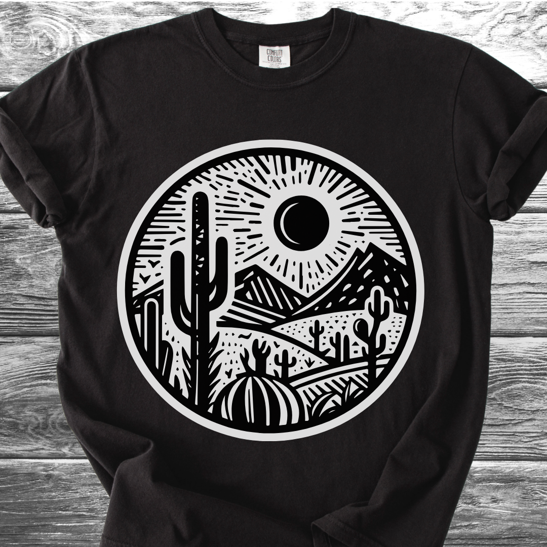 Cactus Sunshine Graphic TShirt