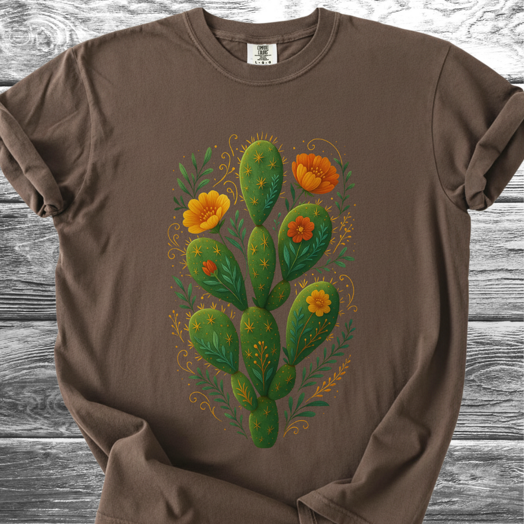 Cactus Cute Flowers TShirt