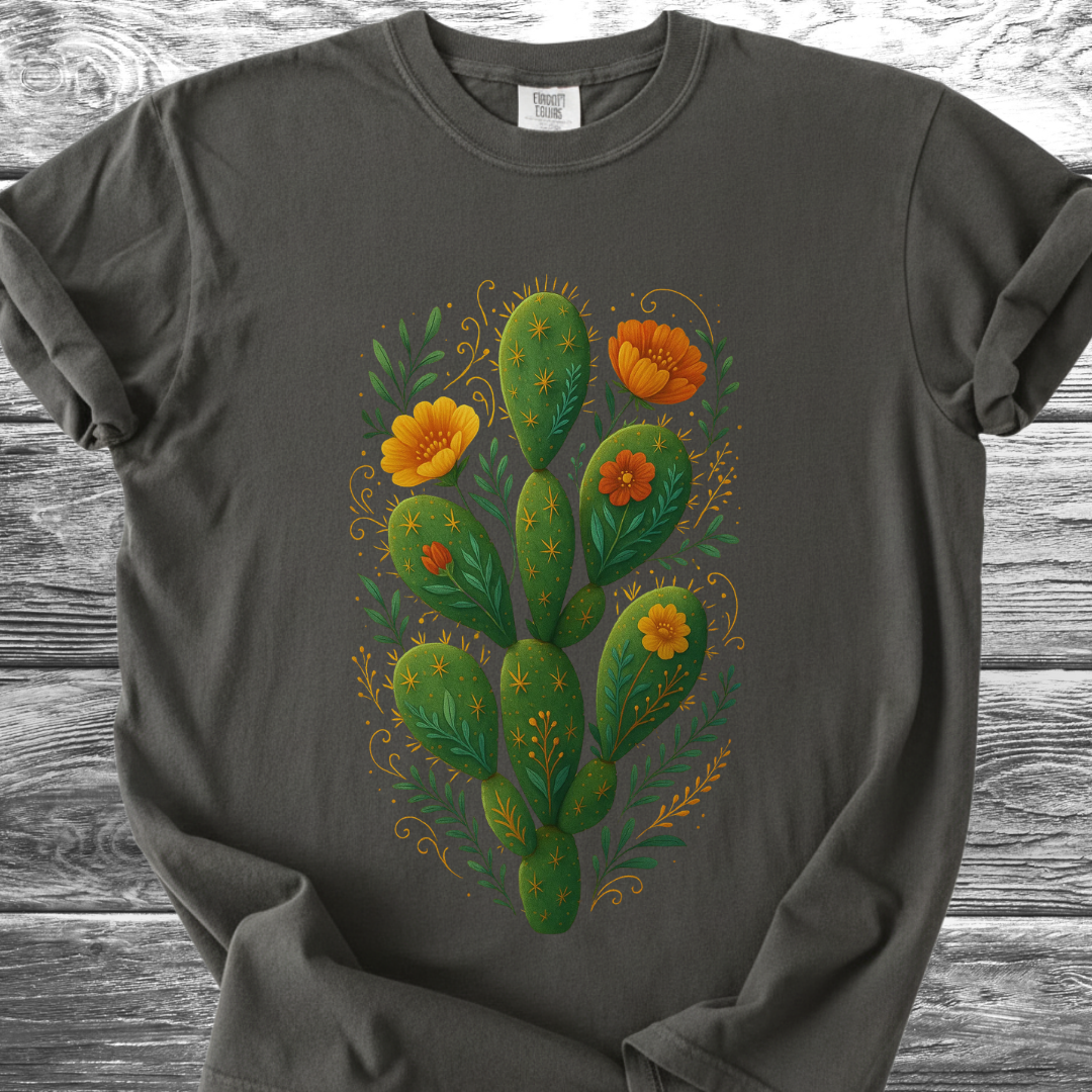 Cactus Cute Flowers TShirt