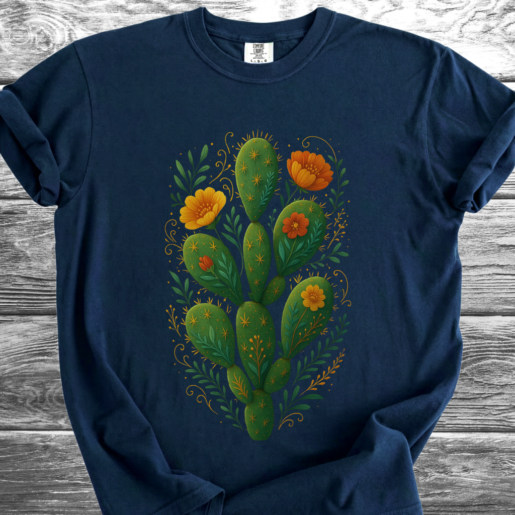Cactus Cute Flowers TShirt