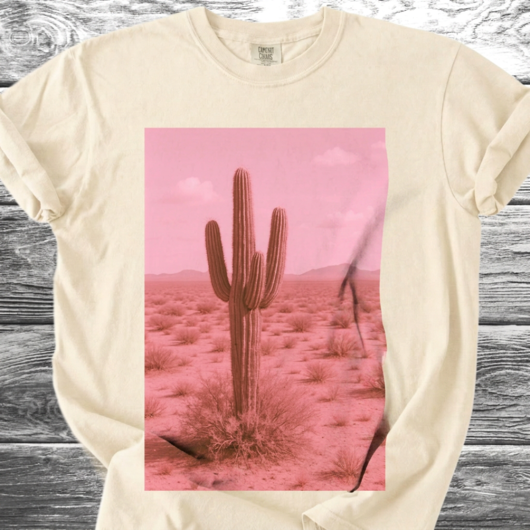 Cactus Pink Desert TShirt
