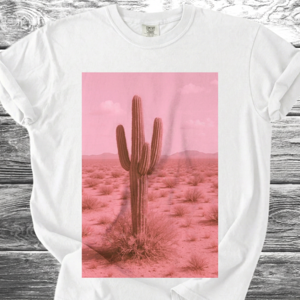 Cactus Pink Desert TShirt