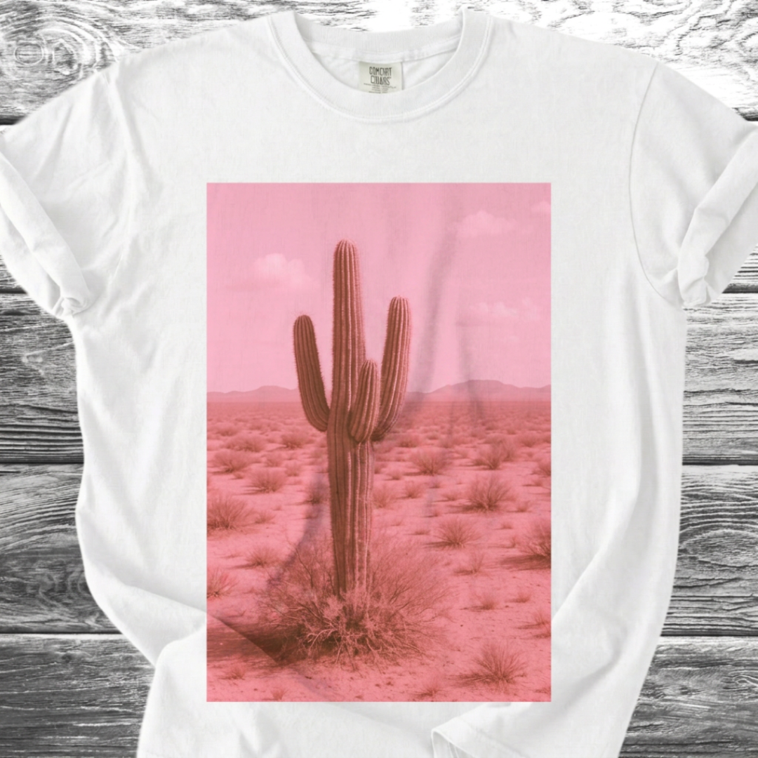 Cactus Pink Desert TShirt