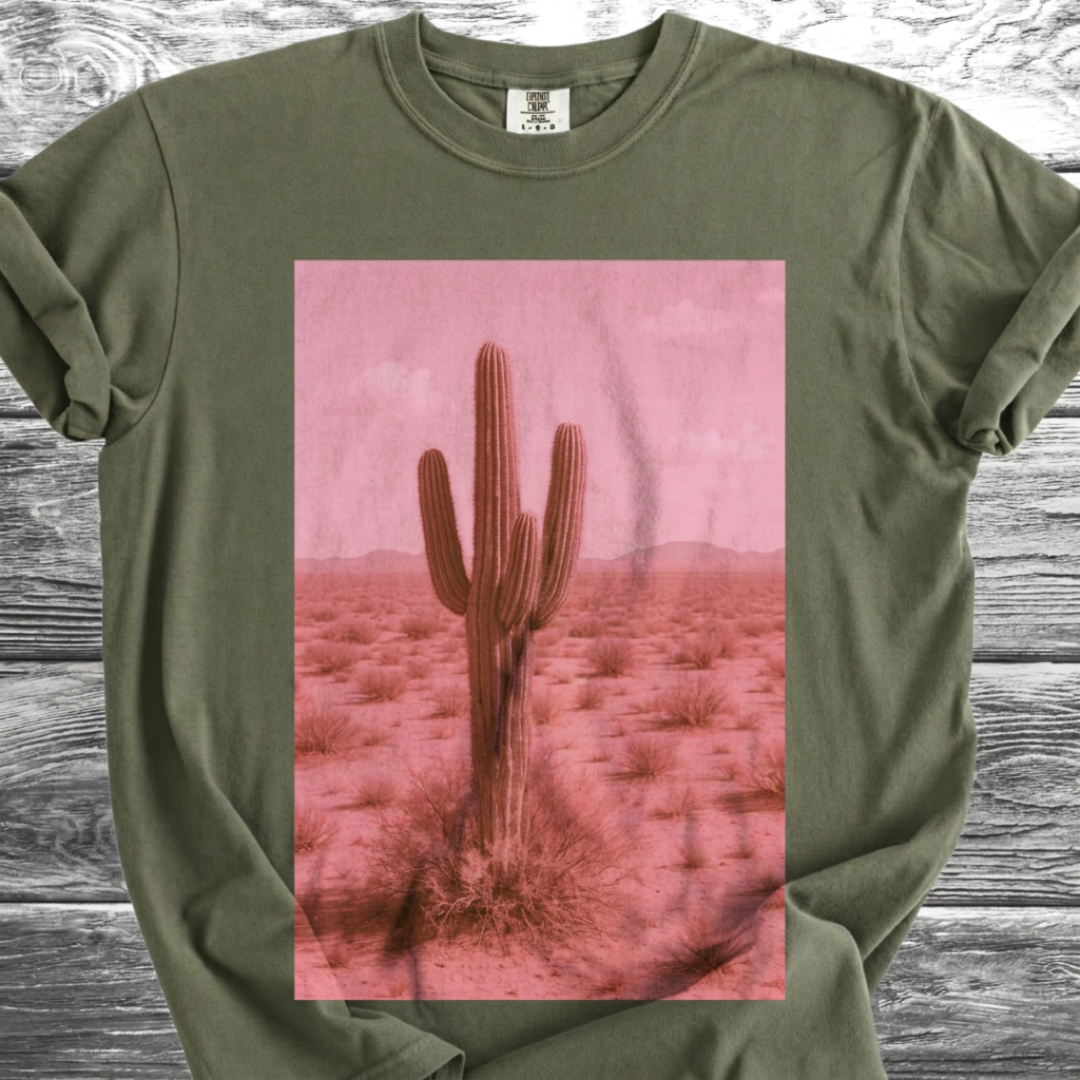 Cactus Pink Desert TShirt
