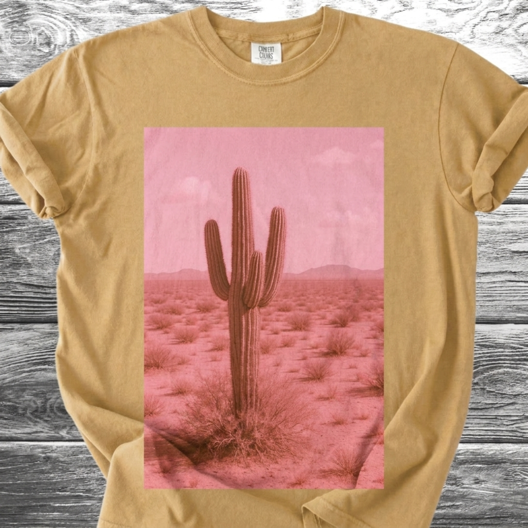 Cactus Pink Desert TShirt
