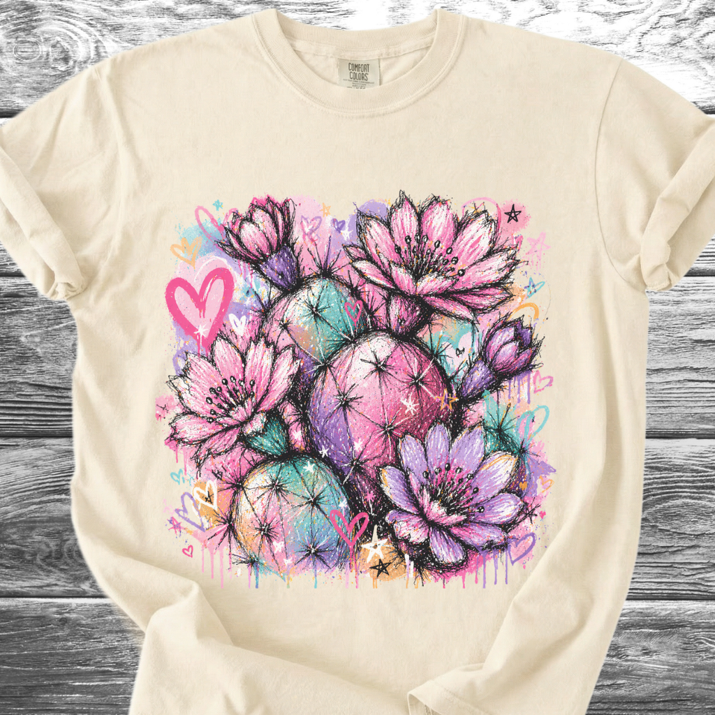 Cactus Colorburst TShirt
