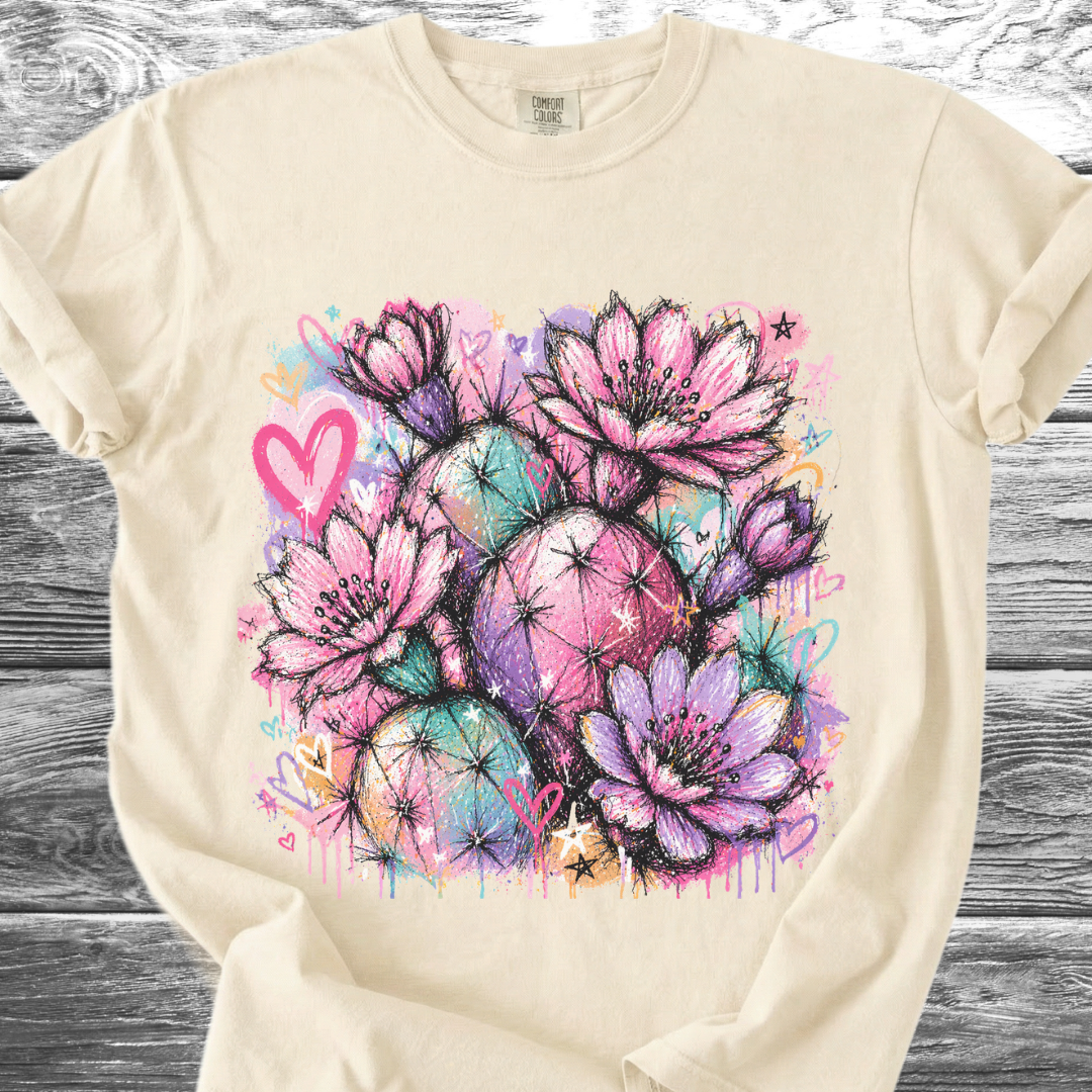 Cactus Colorburst TShirt