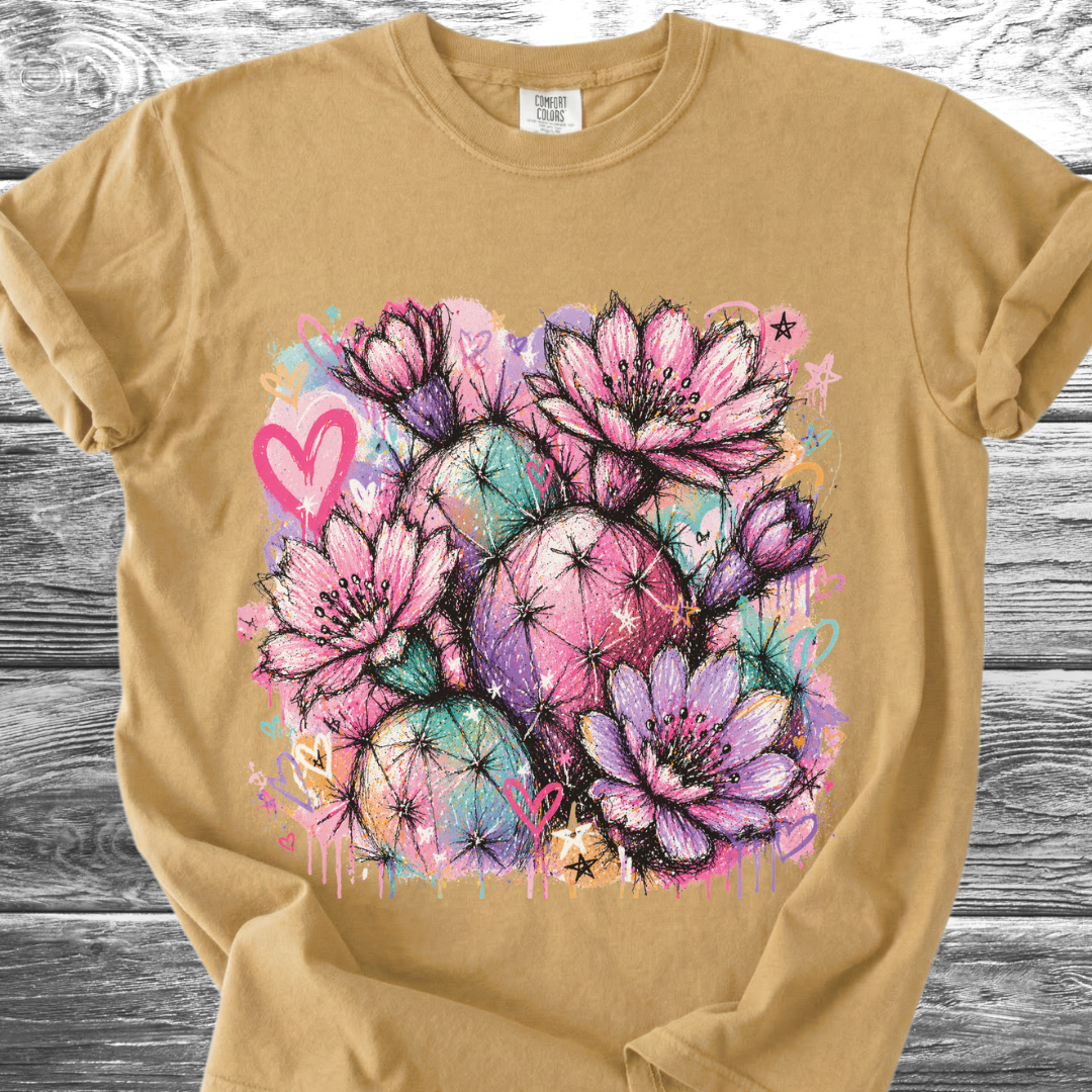Cactus Colorburst TShirt