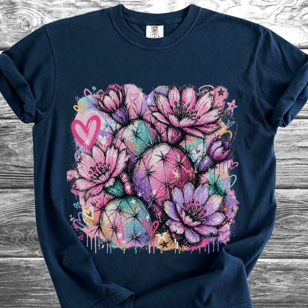 Cactus Colorburst TShirt