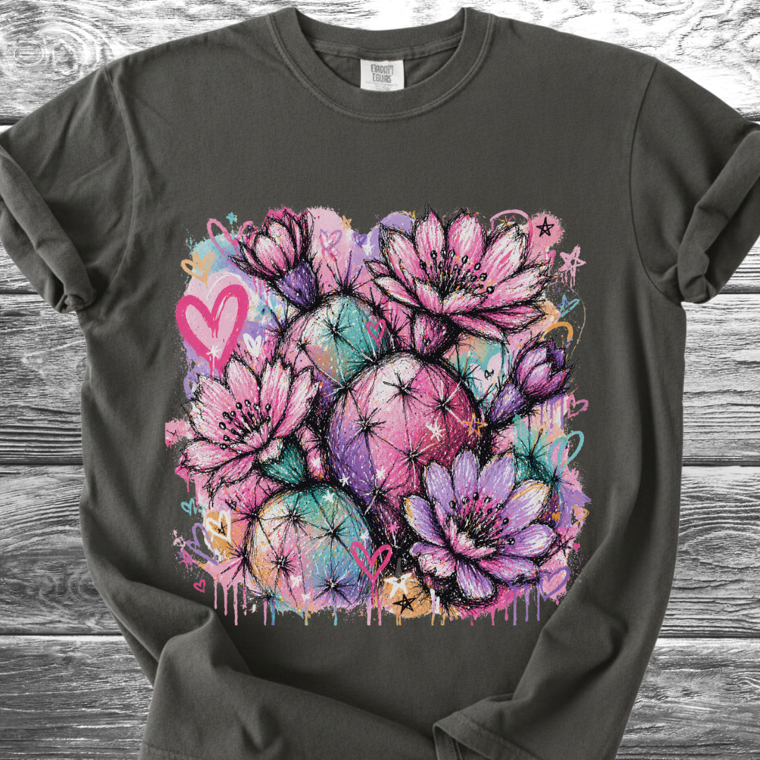 Cactus Colorburst TShirt