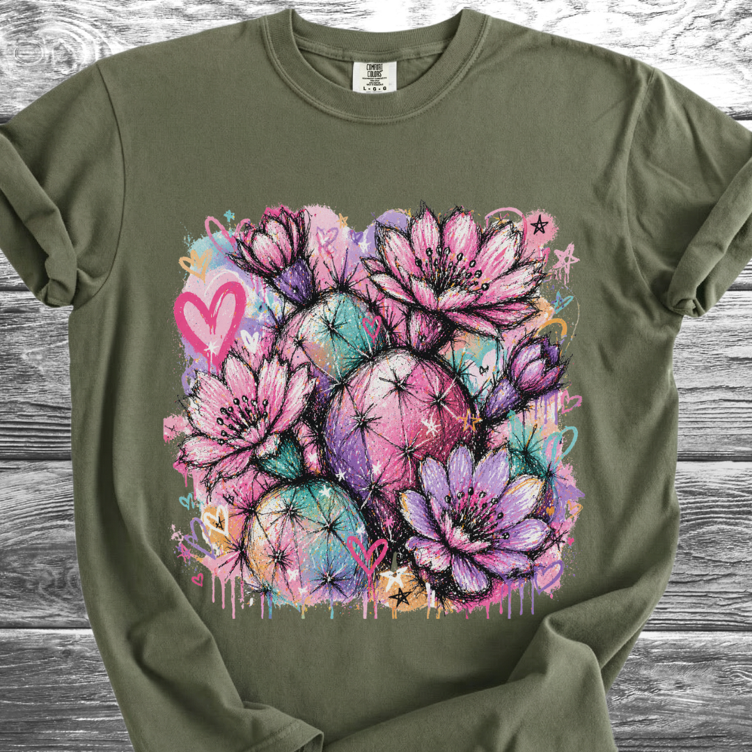 Cactus Colorburst TShirt